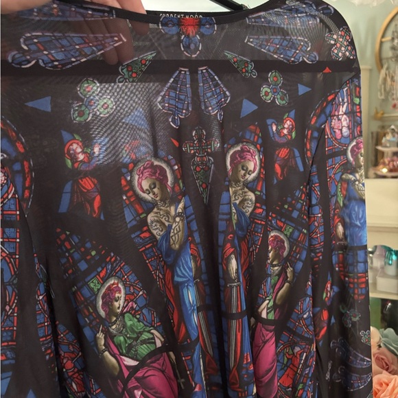 Current Mood Multicolor Abstract Top - Picture 4 of 6